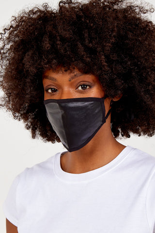 Plain Black Fashion Mask