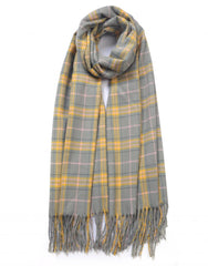 Clean Check Pattern Premium Winter Scarf